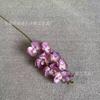 Simulación de 8 cabezas de Phalaenopsis, decoración para sala de bodas, venta al por mayor transfronteriza de Amazon, decoración suave europea para el hogar, flores de seda