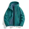 Chaqueta 3 en 1 para Mujer Kongshan Rain Modelo Nuevo 2026 para Mujeres Petites, Chaqueta con Capucha, Chaqueta de Senderismo para Mujer, Chaqueta de Senderismo para Hombre