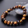 Nova Pulseira Natural de Círculo Único da Xiyin no Aliexpress, Presente Estilo Europeu e Americano, Pulseira de Pedra Olho de Tigre Amarelo Transfronteiriça