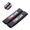 Almohadillas de Hombro de Fibra de Carbono para Coche Funda de Cinturón de Seguridad de Cuero para Coche Juego de Decoración Interior Cinturón de Seguridad
