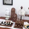 Estante de Exhibición Retro para Joyería Estante de Exhibición Estante de Almacenamiento para Collares Anillo de Joyería Estante de Exhibición para Puesto de Joyería
