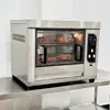Asador Eléctrico de Pollo Beinengda, Asador Automático Giratorio de Gran Capacidad Comercial para Pato Asado, Carne Asada y Camotes Asados