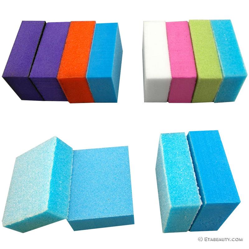 美甲砂条批发海绵条美甲专用美甲搓条不掉砂指甲锉不锈钢