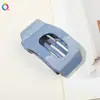 Qi Yue Presilha de Cabelo de Silicone Macio com Diamante Parte de Trás da Cabeça Grampo de Cabelo com Temperamento Alta Aparência Coque Curvo Presilha Tubarão Acessórios de Cabelo Venda por Atacado