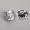 Botones de Plástico con Forma Especial para Abrigos, Botones de ABS Imitación Metal para Suéteres, Botones de Forma Asimétrica para Cortavientos y Cárdigans