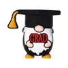 Contas de Silicone 3D para Temporada de Formatura Transfronteiriça, Acessórios para Joias DIY, Formato de Chapéu de Formatura, Lembrança de Estudante, Venda por Atacado
