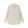 Ropa de Hombre Beijie Otoño 2026 Nueva Camisa de Gasa Burbuja Hombres Camisa de Manga Larga Rayada de Moda Atuendo de Pareja Ropa Exterior