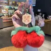 Nuevo Suceden Cosas Buenas Colgante Llavero de Felpa Hoja de Caqui Muñeca Conmemorativa Cultural y Creativa Decoración de Bolsa de Regalo para Niños