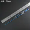 Arma Periférica Modelo Cuchillo Recto Plegable de Metal 30cm Adorno de Artesanía Metálica Peace Elite Metro Royale