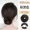 Elástico de Cabelo para Coque Flor de Ninho de Pássaro Encolhível, Coque de Cabelo Flor de Botão Fofa Realista, Extensão de Cabelo, Aplique de Cabelo, Aplique de Cabelo Mágico