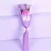 Día del Maestro Día de San Valentín Ramo de Claveles Flor de Jabón Individual Rosa Caja de Regalo Regalo Creativo para el Día de San Valentín y el Día del Maestro