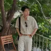 Camisa Blanca de Manga Corta Estilo Coreano Ligero y Maduro Ropa de Trabajo para Hombre Verano de Alta Gama para Viajar al Trabajo Casual Holgada de Media Manga