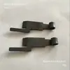 Piezas de Máquina Flejadora Semiautomática Placa Deslizante Acero Inoxidable Clip de Resorte Blanco/Negro Pieza de Contacto Tope Recogedor Selector
