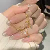 Novo Colar de Esmalte Rosa Estilo Palácio Chinês Corrente de Peônia de Huafei Corrente de Clavícula de Flor de Luxo Leve de Alta Qualidade para Mulheres