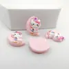 Accesorios de resina serie de luna de dibujos animados lazo Gato KT material para funda de teléfono diy pasador de taza tocado