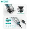 VGR V949 Cortador de Cabelo Aparador Profissional Máquina Recarregável de Cortar Cabelo Máquina de Corte de Cabelo Sem Fio IPX6 Cortadores de Cabelo Masculino