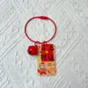 Atacado Saudações de Ano Novo Placa de Palavra em Acrílico Pingente do Ano do Cavalo Rico e Festivo Imediatamente Pingente para Mochila de Estudante Masculino e Feminino