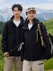 Chaqueta de Trekking Rígida GBT32614 Estándar Nacional para Hombres y Mujeres, Abrigo Tres en Uno a Prueba de Viento e Impermeable para Exteriores, Ropa para Montañismo y Esquí