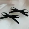 Pasador de Pelo con Lazo Estilo Niña de Ballet, Pinza de Pato Dulce y Linda para Doble Cola de Caballo, Pasador Lateral de Gama Alta y Elegante