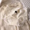 Braguitas de algodón suave Fair Isle de estilo dulce y elegante para niña, algodón puro, cómodas, con entrepierna extendida, lazo de encaje y forma triangular.