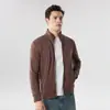 Sudadera Deportiva de Manga Larga para Exteriores Otoño 2026 con Corte 3D, Chaqueta con Cremallera Gruesa y Cuello Alto para Ropa Exterior Moderna para Jóvenes y Adultos de Mediana Edad