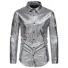 La nueva vestimenta a cuadros de Amazon para el escenario, moda para banquetes, camisa de manga larga para hombre, dropshipping de AliExpress y Amazon