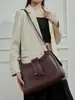 Bolso de Cuero Genuino Suave para Debajo del Brazo para Mujer 2026 Nueva Moda Tendencia Personalidad Bolso de Hombro Simple Bolso Cruzado Versátil