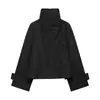 Chaqueta Corta Cortavientos Casual Elegante y de Moda para Mujer Estilo Europeo y Americano Transfronterizo 2026 Venta al por Mayor Cuello Alto 3811257