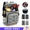 Mochila multifuncional para picnic al aire libre, para acampar, con bolsa de hielo grande de aluminio grueso, mochila aislante de doble capa, venta al por mayor transfronteriza