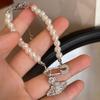Pulseira de Pérolas Naturais Imitação Barroco Francês Atacado Retro Luxo Leve High-End Ajustável Pulseira de Contas para Mulheres