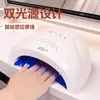 Lâmpada de Fototerapia para Unhas Sunone Fonte de Luz Dupla Sensor Inteligente Faixa de Luz de Secagem Rápida Máquina de Unhas