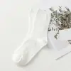 Meias para Homens, Meias de Cano Médio, Meias Longas Respiráveis, Absorventes de Suor, Antiodor, Tendência Meias Esportivas de Basquete para Negócios, Meias Masculinas de Primavera e Verão