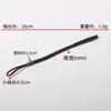 Em Estoque Cordão Resistente ao Desgaste 6mm para Walkie-Talkie, Cordão de Nylon Preto para Garrafa de Água, Cordão Pequeno Espessado para Pulso de Garrafa de Água