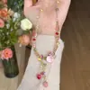 Serie Dopamina de Verano~Collares Coloridos y Divertidos, Accesorios Dulces y Geniales para Mujer, Cadenas para Clavícula de Gama Alta Nicho Estilo Coreano Ins