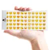 Adesivo de emoticon emoji versão horizontal da Apple com novo emoticon olhos revirados com feijão de suor emoticon tremolo adesivo