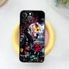 Capa de celular esportiva com capacete bonito para iPhone15 Super-Combustion Racer