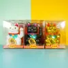 Gato Dançante Decoração de Carro Enfeites Automático Dançante Enfeites de Mesa para Casa Caixas Abertura Presentes Criativos