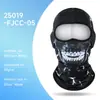 Máscara de Protección Solar para Ciclismo al Aire Libre con Logo Personalizado para Hombre Calavera Impresión Digital Protector de Cuello Transpirable Motocicleta Capucha Divertida