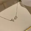 Colar para Mulheres, Acessórios Modernos e Únicos, Corrente de Clavícula Doce e Descolada, Corrente Versátil para Moletons e Suéteres