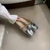 Zapatos Individuales 2025 Zapatillas Baotou para Mujer Suela Suave Zapatos con Aumento Interno Primavera Nuevos Slip-On Slip-Ons para Uso Exterior Planos