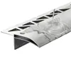 Tira de goteo tipo pico de águila de aleación de aluminio para paredes exteriores, canalón de lluvia para aleros, canaleta superior impermeable para aleros, tira guía de agua inferior para aleros con recubrimiento de arena