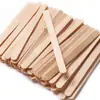 Artículos Personalizados Herramientas de Manicura Palitos Desechables para Raspar Cera 100 Piezas Palitos de Madera Palitos para Depilación Venta Directa de Fábrica Al por Mayor