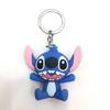 Muñeco colgante de Stitch, bonito llavero con colgante de bolso escolar en 3D de Stitch, joyería colgante