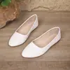 Comercio exterior talla grande 2026 otoño nuevo mocasines planos para mujer, estilo coreano zapatos sin cordones de punta fina, venta al por mayor para mujer