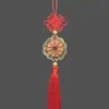 Nudo Chino Ocho Trigramas Calabaza de Cobre Tres Emperadores Cobre Puro Monedas de Cinco Emperadores Flor de Ciruelo Colgante de Diez Emperadores Monedas de Cobre Monedas de Cinco Emperadores Chinos