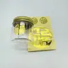 Vinilo Permanente Autoadhesivo Impresión Personalizada Estampado en Caliente Impermeable Pegatinas de Lámina Dorada para Velas y Manualidades