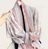 Memórias cinza-claras! Lenço clássico de algodão e linho para mulheres, adequado para primavera e outono, estilo coreano, versátil, simples, lenço longo de gaze, xale de proteção solar para o verão