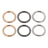 Em estoque O-ring de Metal Roupas Sapatos Bolsas Anel Circular Fivela de Anel Alça de Chapéu Bolsa Anel de Fivela Redonda