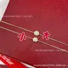 Collar Pulsera Burbuja OVNI V Oro Diamante Único Precisión CNC Estilo Cartier Oro Grueso 18K Sin Desvanecimiento Regalo para Novia o Pareja