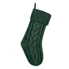 Calcetines de Navidad Europeos y Americanos Bolsa de Regalo Decoración Suministros Decoraciones de Pared para el Hogar Bolsa de Dulces Calcetines Colgantes de Navidad Punteados de Diamantes Tamaño Grande